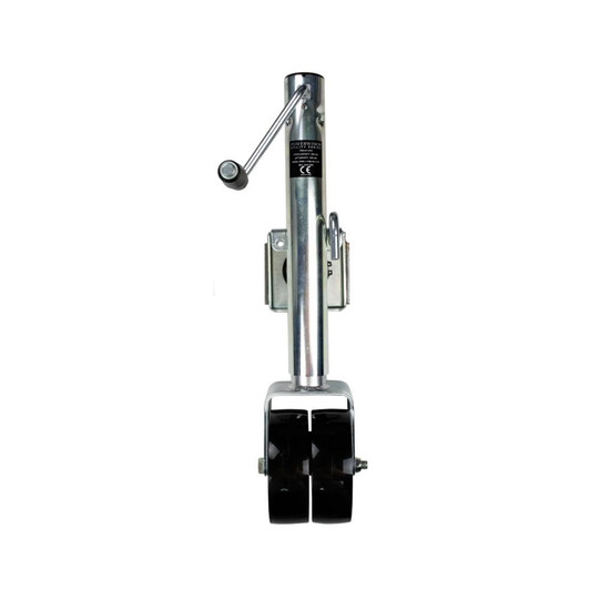  Powerwinch Utility Series Jack - 1500lb, Weld-On, Double Wheel, Zinc 