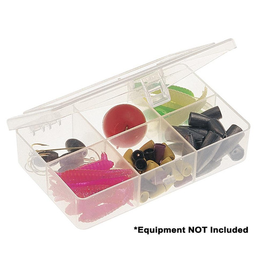  Plano Six-Compartment Tackle Organizer - Clear 