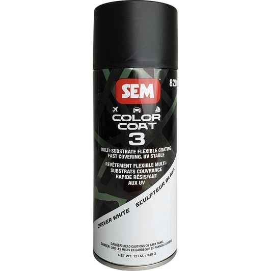  SEM Color Coat 3 - Carver White - 12 oz 