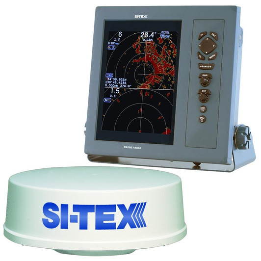  SI-TEX T-2041 Professional Dual Range Radar w/4kW 25" Dome - 10.4" Color TFT LCD Display 