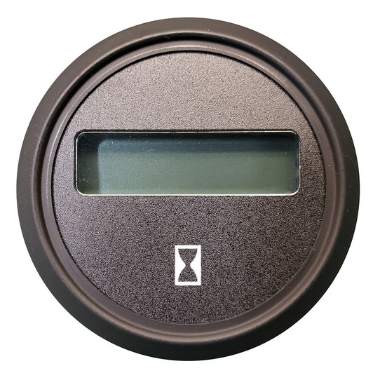 Beede Euro Black 2" J1939 Hourmeter Gauge