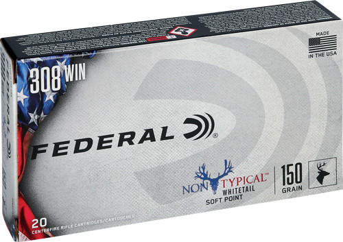 Federal Non Typical 308 Win - 150gr Sp 20rd 10bx/cs