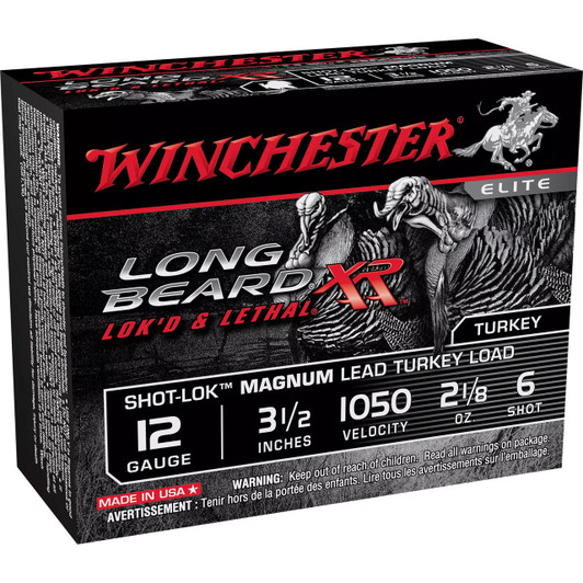Winchester Ammunition Win Lng Beard Xr 12ga 3.5" #6 10/100 
