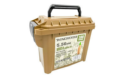 Winchester Ammunition Win Grn Tip 556nato 62gr Fmj 300rd