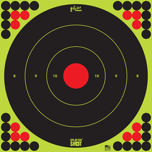 Pro-Shot Products Pro-shot Target 17" Grn Bullseye 5pk 