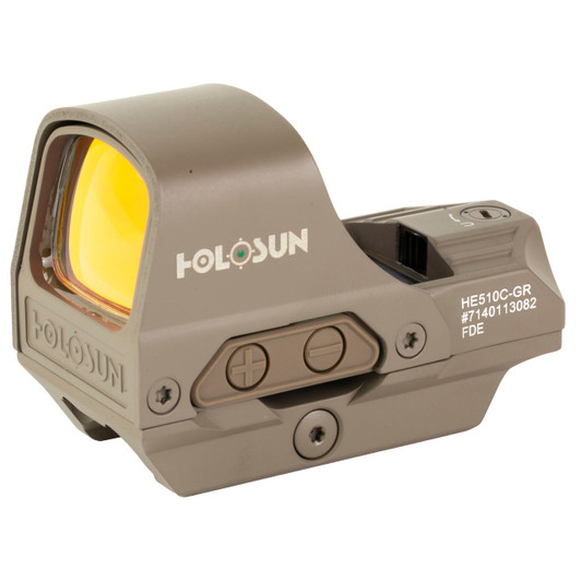 Holosun Technologies Holosun Elite Reflex Mrs Grn Solar Fde
