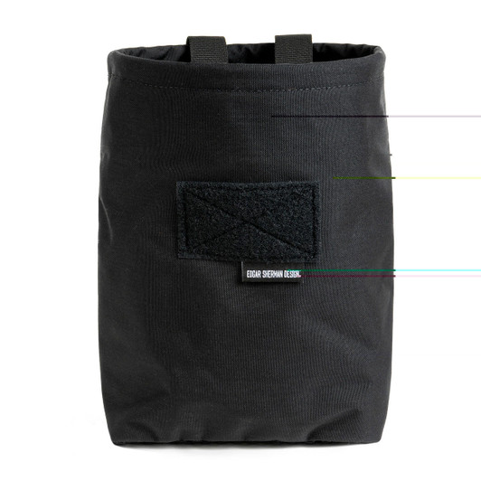 Edgar Sherman Design Esd Sap Bucket Dump Pouch Black 