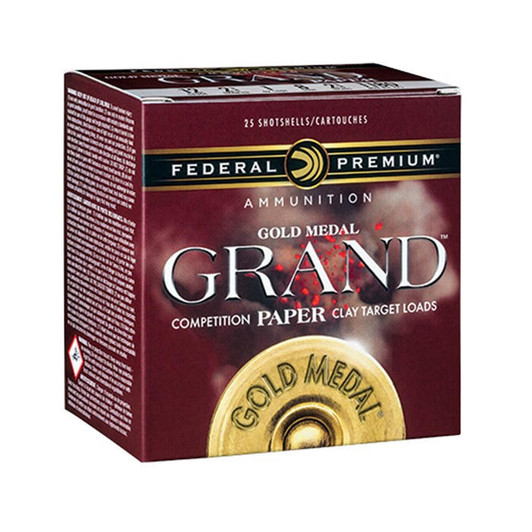 Federal 12 Gauge 2-3/4'' 1-1/8 Oz #7.5 Shot 25/box 