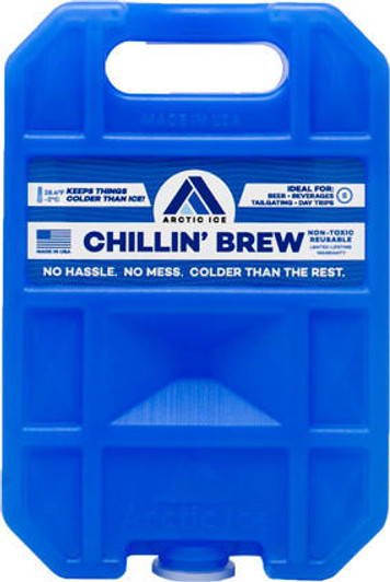  Arctic Ice Chillin Brew Small - .75lb Reusable Refrige Temp! 