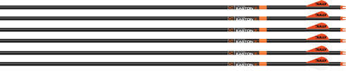  Easton Arrow 6.5mm Bowhunter - 300 W/2" Bully Vanes 6-pack 