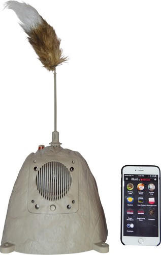 Altus Brands Ihunt Bluetooth Predator Decoy - & Caller W/ihunt App By Ruger 