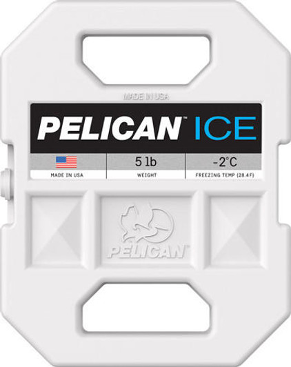  Pelican 5 Lb Ice Pack White - Reusable 