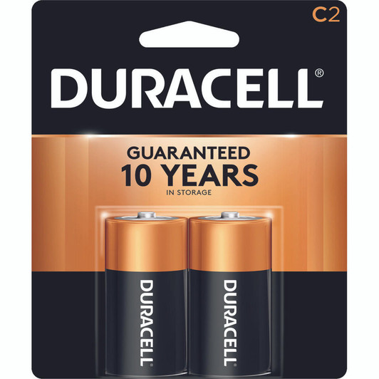  Duracell Coppertop Batteries C 2 Pk. 