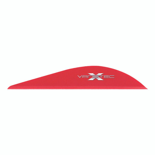  Vanetec Super Spine Vanes Raspberry Red 2.3 In. 100 Pk. 