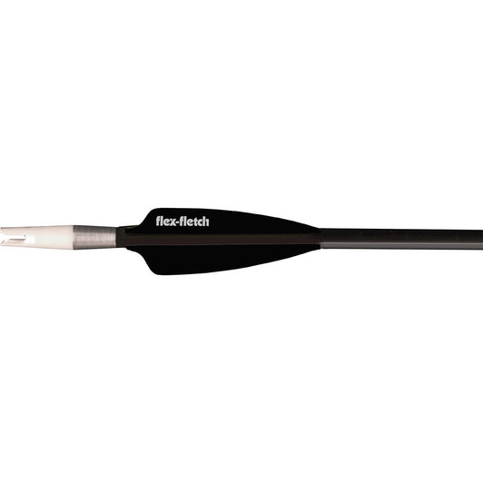  Flex Fletch Ffp Shield Cut Vanes Black 3.6 In. 39 Pk. 