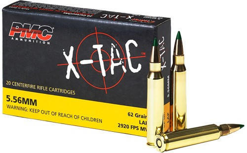 PMC Pmc 5.56k 5.56x45 Nato 62gr - Lap 20rd 50bx/cs (m855) 