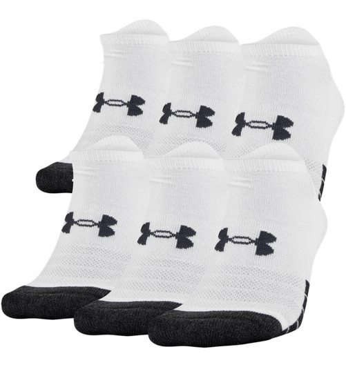 Under Armour Unisex UA Performance Tech No Show Socks 6-Pack 