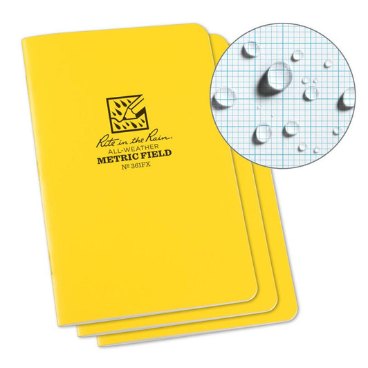 Rite In The Rain Field-flex Stapled Notebook - 4.625 X 7 