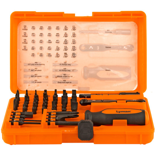  Lyman Gunsmith 45 Piece Tool Kit 