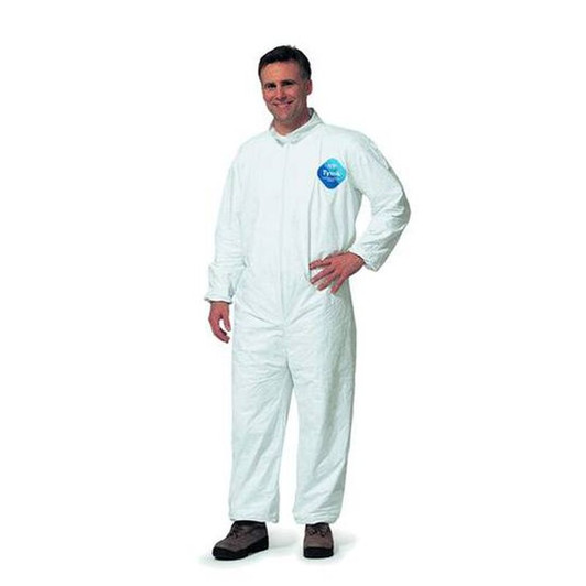 Tyvek Coveralls, Large (1424a)