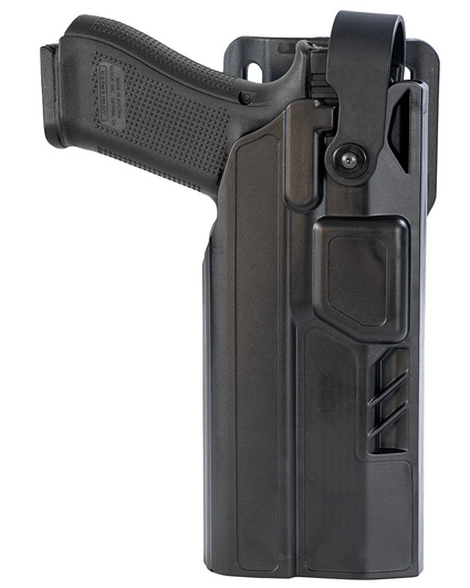 Telr X4000 Light Bearing Holster W/ Duty Belt - Weave Finish