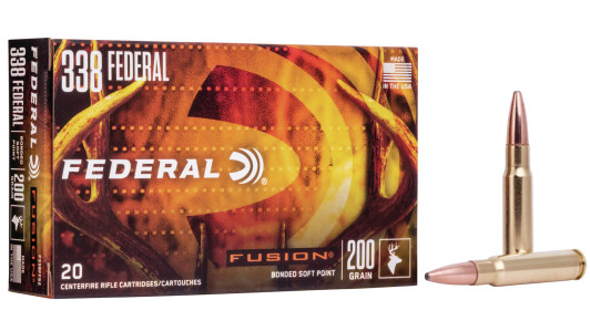 Federal Fusion 338 Federal - 200gr Fusion 20rd 10bx/cs