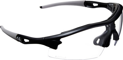 Allen Aspect Shooting Glasses - Clear/black Frame