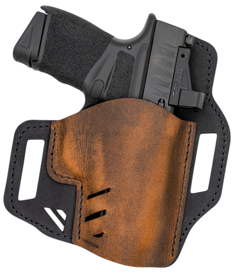 Versacarry Roughrider Owb Rh - Optics Compatible Sub Comp Brn