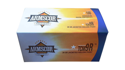 Armscor 22tcm9r 39gr Jhp 100rd - 12bx/cs (not Same As 22tcm)