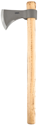 Crkt Woods Nobo T-hawk 3.47" - Axe 19" Wood Handle