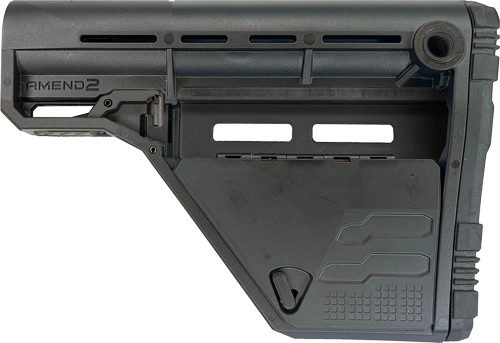 Amend2 Ams Modular Mil-spec - Stock Carbine Blk Low Strg Mdl