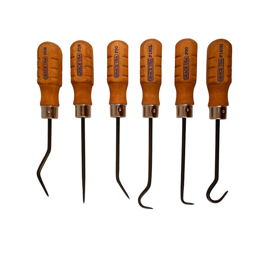 Grace Usa Hook & Pick Set - Set Of 6 Steel