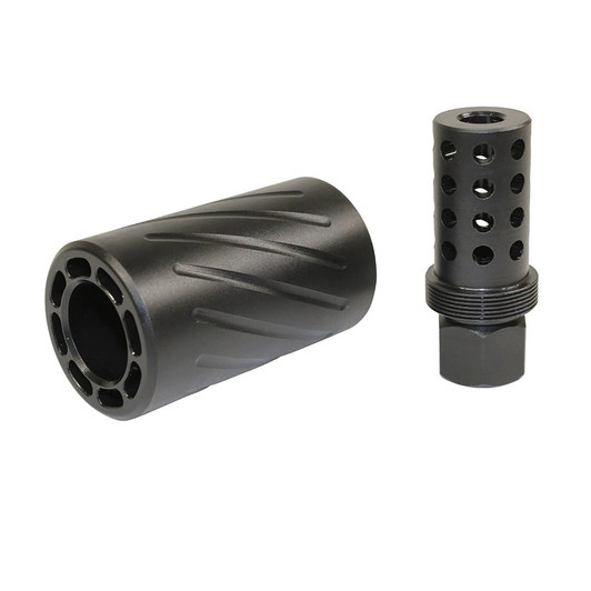 Guntec Ar15 5.56 Muzzlebrake - W/ Quick Detach Blast Shield