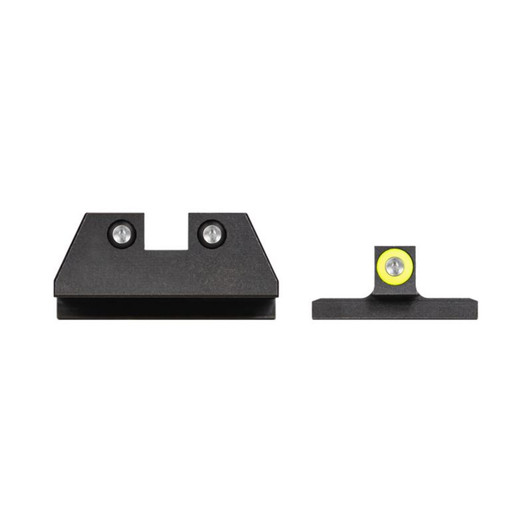 Night Fision Tritium Yellowdot - Square Rear H&k Vp/tac P Set!