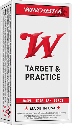 Winchester Usa 38 Special - 150gr Lead-rn 50rd 10bx/cs