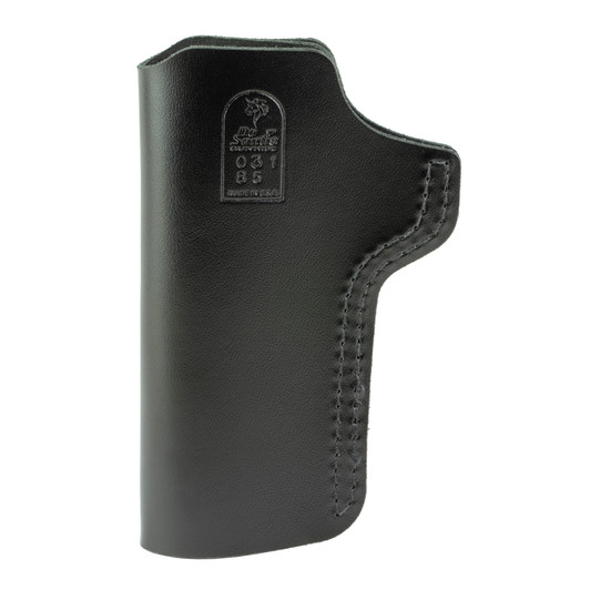 Desantis Insider Holster Iwb - Rh Leather 1911 4-41/4" Black