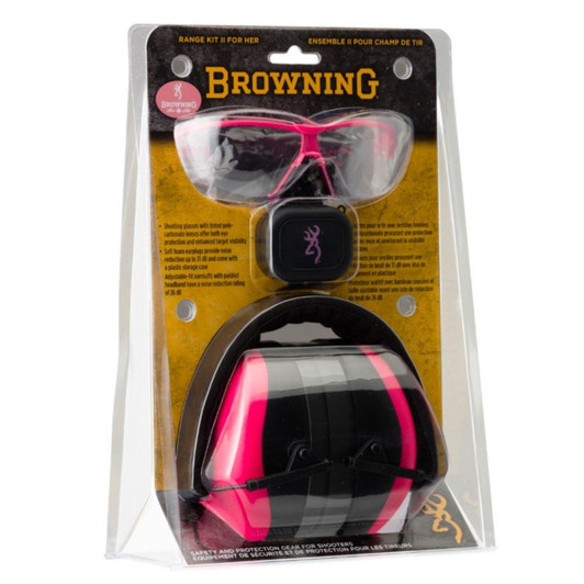 Browning Range Kit Eye/hearing - Protection For Her