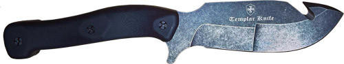  Templar Knife Reagan Fixed Bld - 4.6" D2 Stonewash W/guthook! 