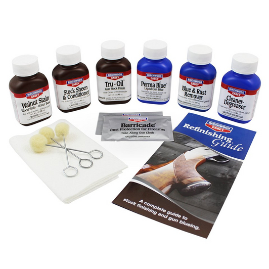 B/c Deluxe Perma Blue/tru-oil - Complete Finishing Kit
