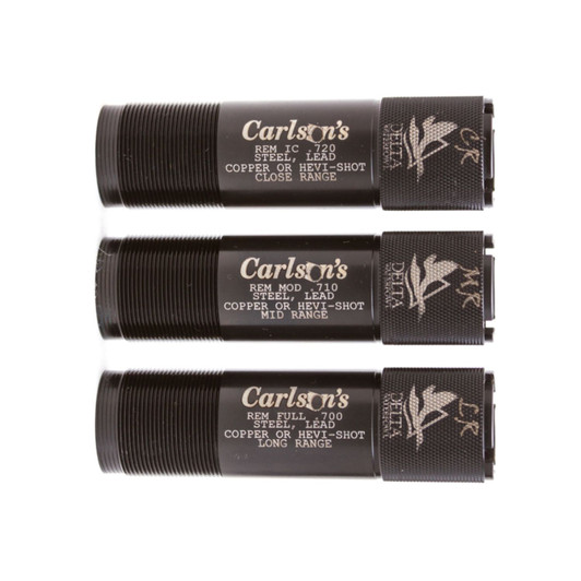Carlsons Choke Tube Waterfowl - 3pk 12ga C/m/l-range Rem Choke