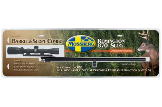 Mb Barrel & Scope Rem.870 12ga - 24" Trophy Ported W/3-9 Matte