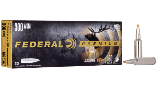 Federal Premium 300 Wsm 180gr - Trophy Poly Tip 20rd 10bx/cs