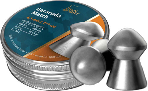 H&n Baracuda Match .177 10.65 - Grain 400 Pack 4.5mm Head Size