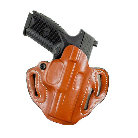 Desantis Speed Scabbard Holstr - Rh Owb Leather Shield 9 Ez Blk