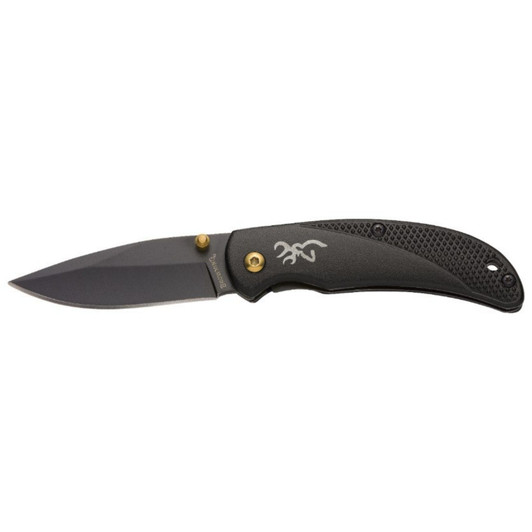Browning Knife Prism Iii Fldng - Hunter 2.38" Blade Black Alum