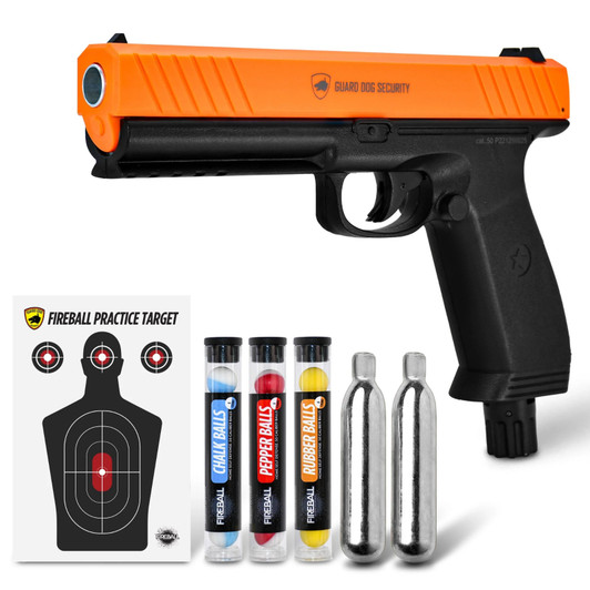 Guard Dog Fireball Pepper Gun - Launcher Kit Ballco2target
