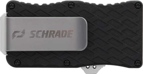 Schrade Knife Uproar Mini D/a - Otf 1.9" Dagger Point Black/ss