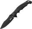 Mc Elite Tactical Conqueror - 4.8" Drop Pnt Flder Blk/blk!