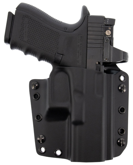 Galco Corvus Belt/iwb Holster - Rh Kydex Fits Glock 48 Black<