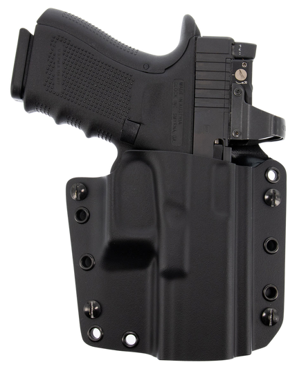 Galco Corvus Belt/iwb Holster - Rh Kydex For Glock 19/23 Blk<